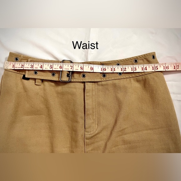 Ralph Lauren Beige Denim Skirt, Size 8, Excellent Preowned Condition. - Picture 7 of 9
